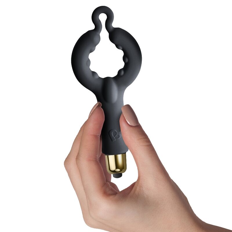 ROCKS-OFF - 4US ANNEAU VIBRANT POUR COUPLES + BUBBLES – PLUG ANAL VIBRANT