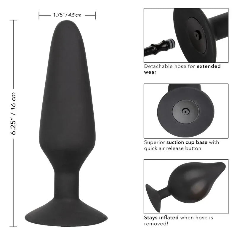 CALEXOTICS - PLUG GONFLABLE EN SILICONE XL - Incandessens