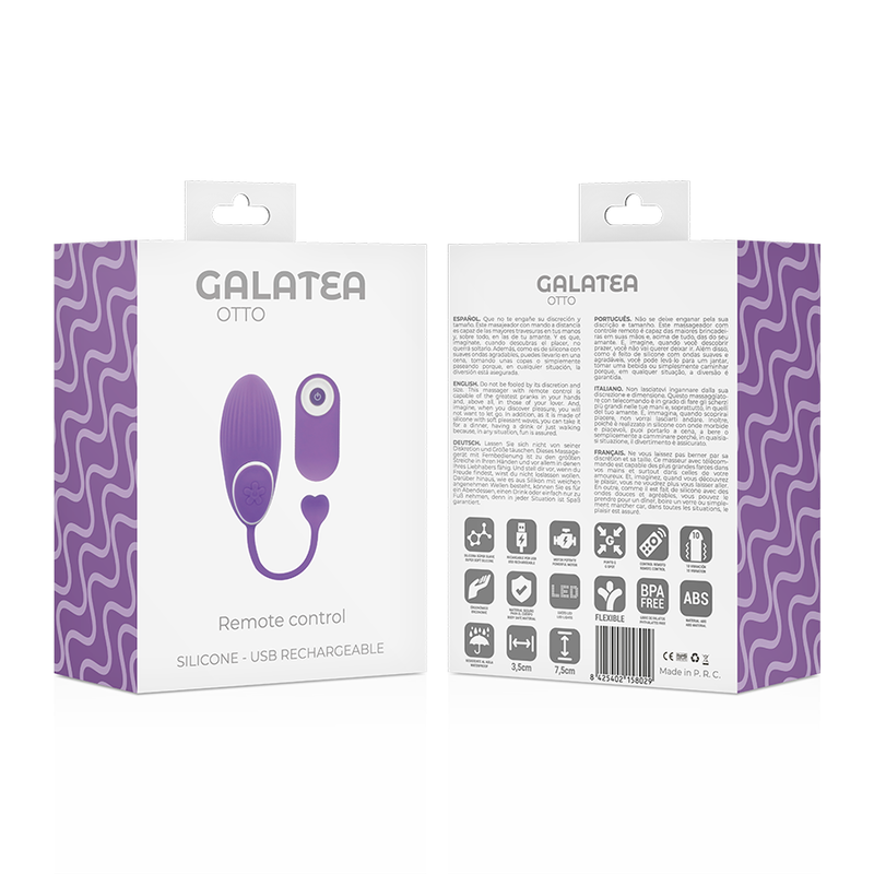 GALATEA - OEUF VIBRANT TÉLÉCOMMANDE OTTO