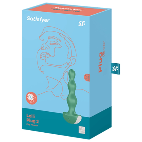 SATISFYER - LOLLI PLUG 2 PLUG VIBRANT