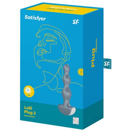 SATISFYER - LOLLI PLUG 2 PLUG VIBRANT