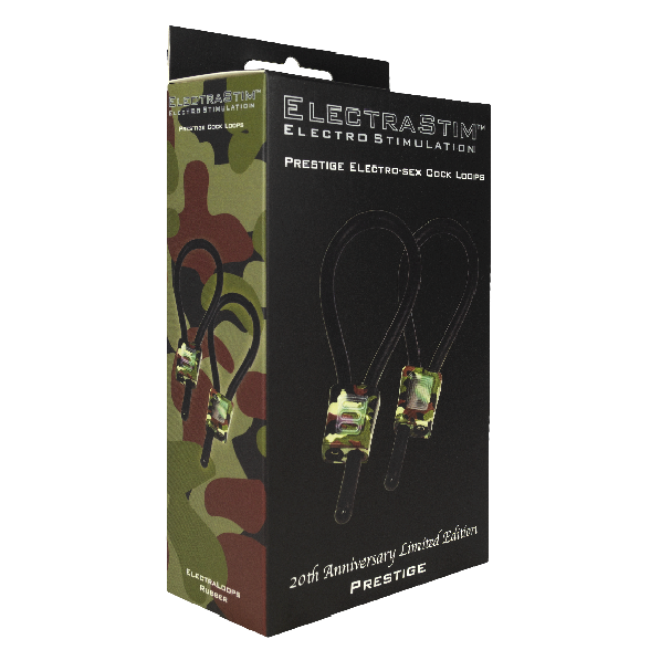 ELECTRASTIM - ANNEAUX PÉNIEN RÉGLABLES PRESTIGE ELECTRALOOPS CAMOUFLAGE