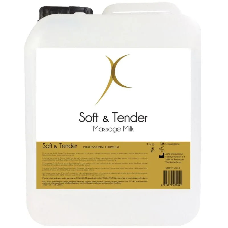 SOFT AND TENDER - LAIT DE MASSAGE 5000 ML - Incandessens