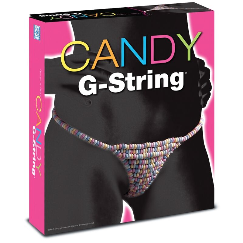 SPENCER & FLEETWOOD - STRING FEMME CANDY COMESTIBLE TUTTI FRUTTI TAILLE UNIQUE