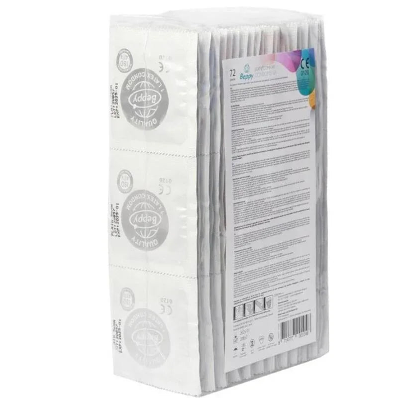BEPPY - PRESERVATIFS NATURELS 72 UNITES - Incandessens