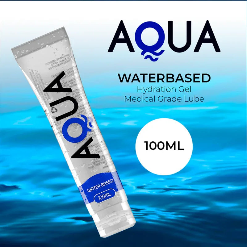 AQUA QUALITY - LUBRIFIANT À BASE D'EAU 100 ML - Incandessens