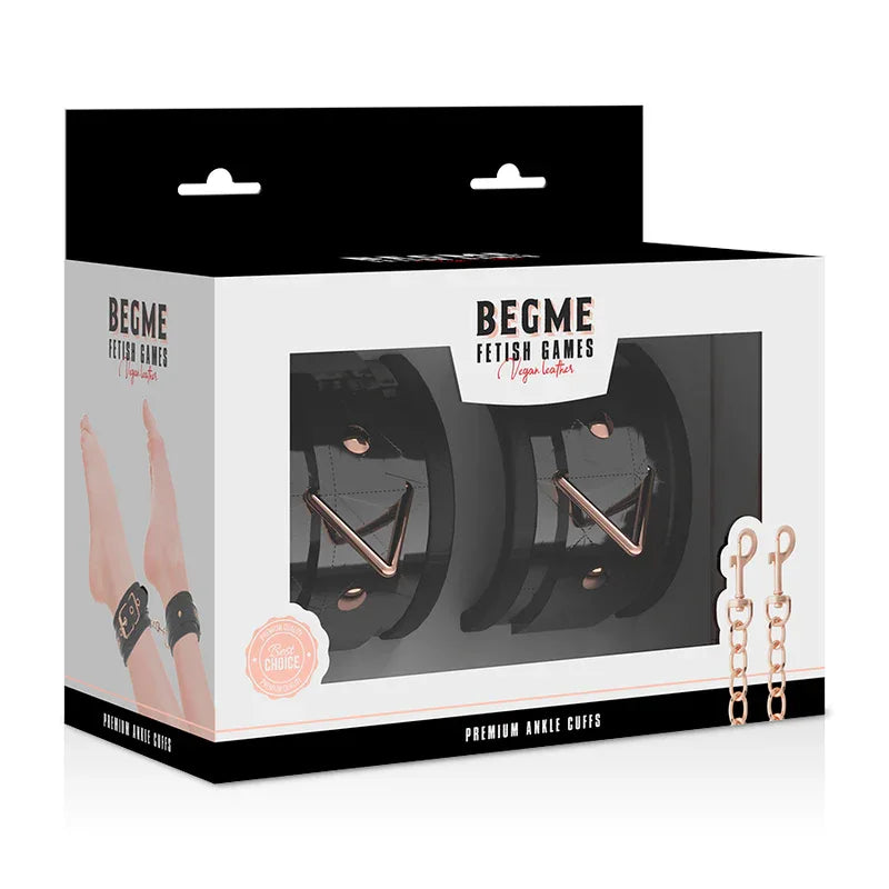 BEGME - BLACK EDITION PREMIUM MENOTTES POUR CHEVILLES - Incandessens