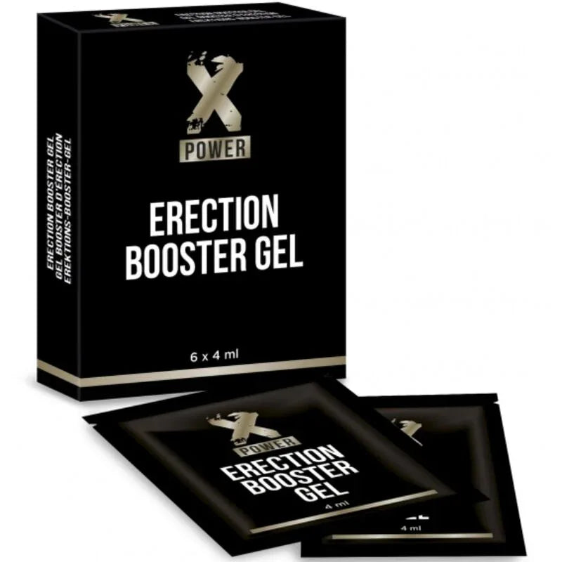 XPOWER - GEL BOOSTER D'ÉRECTION 6 X 4 ML - Incandessens