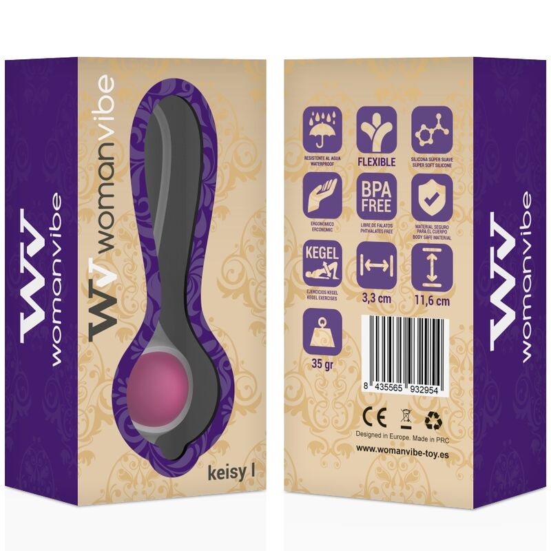 WOMANVIBE - KEISY BOULES GEISHA SILICONE - ROSE