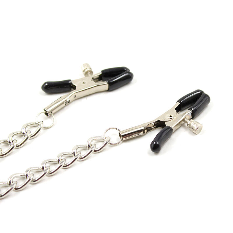 OHMAMA FETISH - SET 4 PINCES A TETONS CHAÎNES