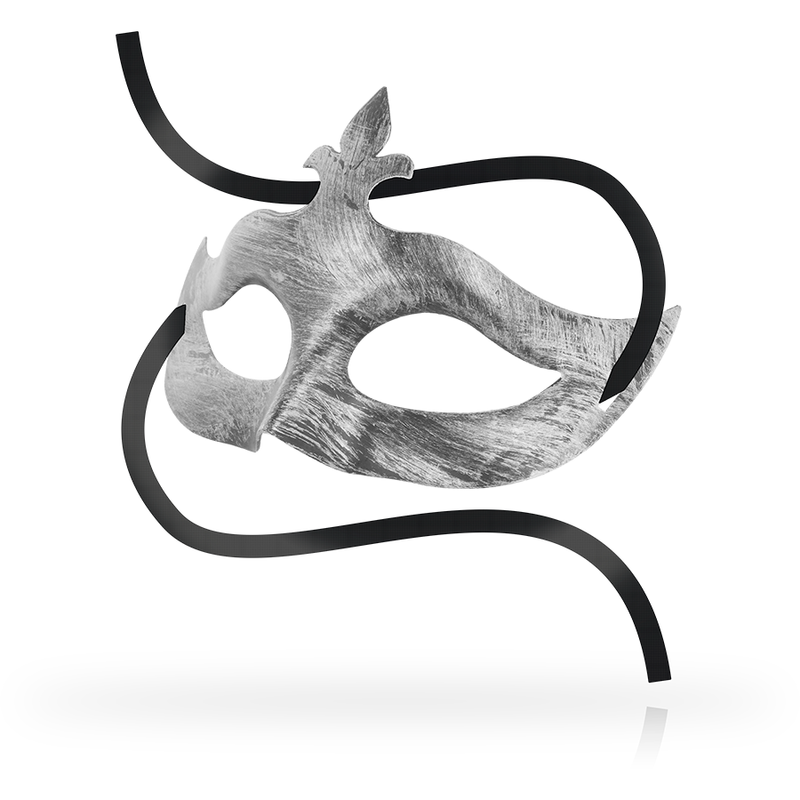 OHMAMA - MASQUE FLEUR DE LIS ARGENT