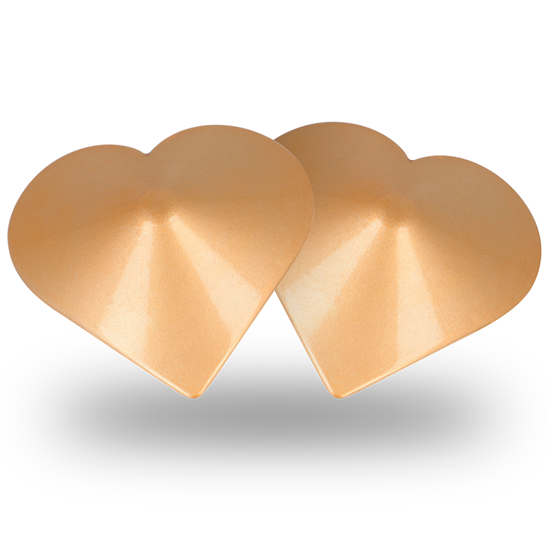 COQUETTE CHIC DESIRE - COUVRE-TETONS COEURS DORÉS