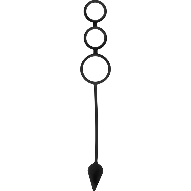 OHMAMA FETISH - ANNEAUX ET PLUG EN SILICONE
