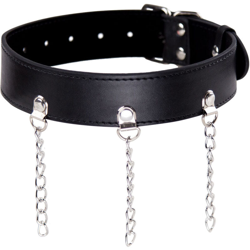 OHMAMA FETISH - COLLIER FÉTISH AVEC ANNEAUX