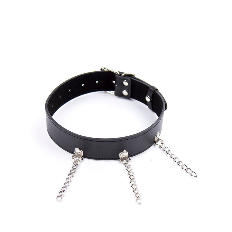 OHMAMA FETISH - COLLIER FÉTISH AVEC ANNEAUX
