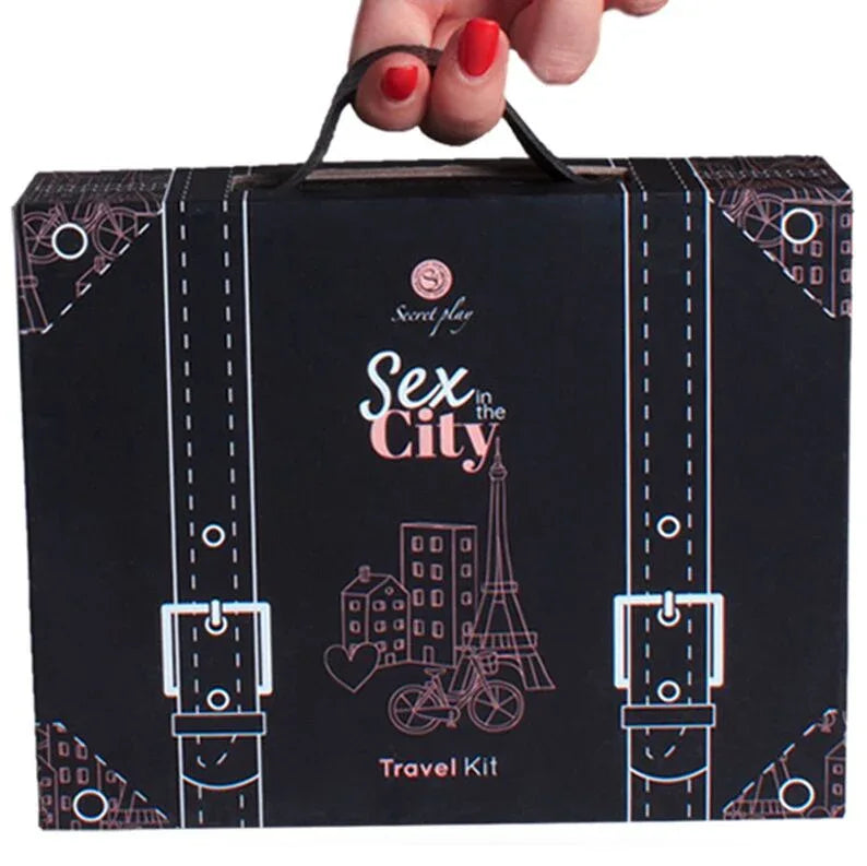 SECRETPLAY - KIT DE VOYAGE SEXE DANS LA VILLE (ES/EN/DE/FR/NL/PT) - Incandessens