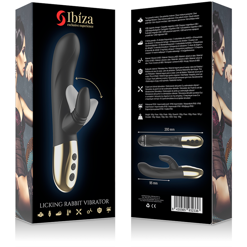 IBIZA - VIBRATEUR NOUVELLE EXPÉRIENCE AVEC LAPIN LÉCHEUR