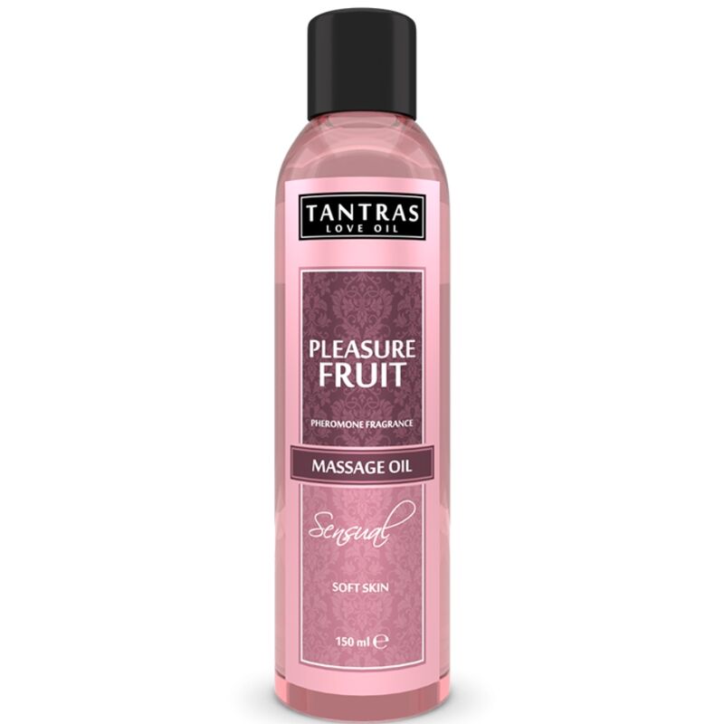 INTIMATELINE - HUILE DE MASSAGE TANTRAS PLEASURE FRUIT AUX PHEROMONES 150 ML