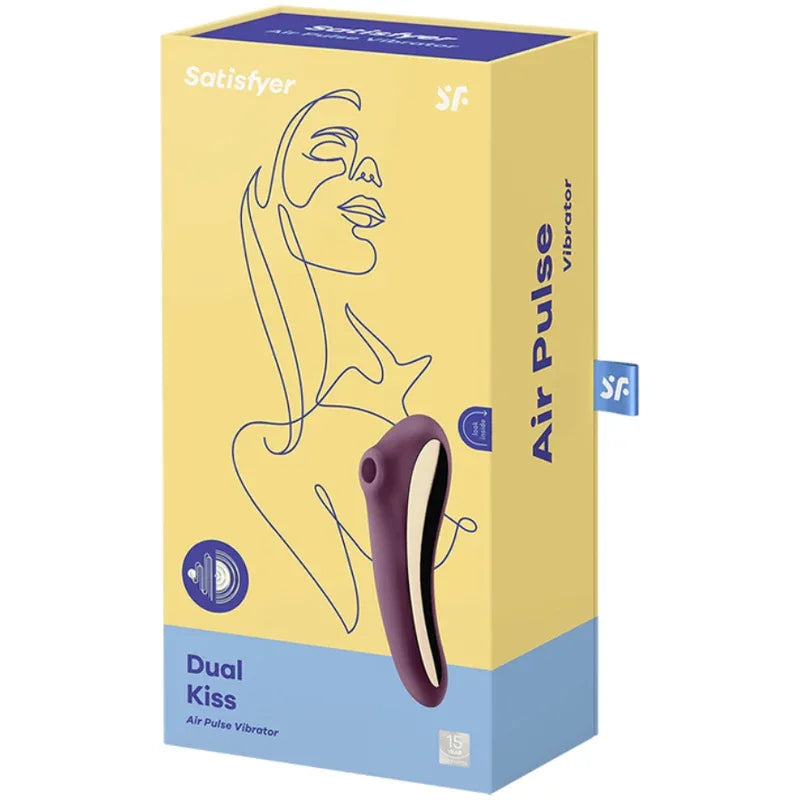 SATISFYER - VIBROMASSEUR AIR-PULS DOUBLE FACE Incandessens SATISFYER - VIBROMASSEUR AIR-PULS DOUBLE FACE Incandessens