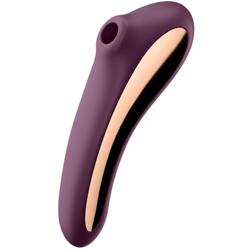 SATISFYER - VIBROMASSEUR AIR-PULSÉ DOUBLE FACE