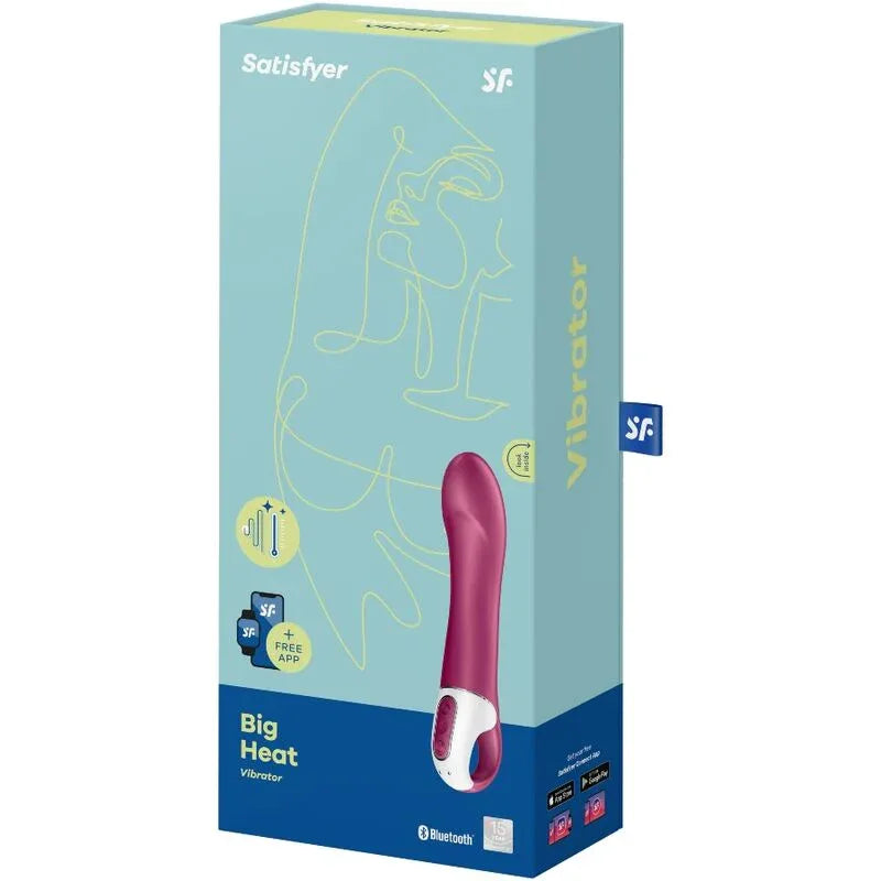 SATISFYER - VIBROMASSEUR POINT G BIG HEAT - Incandessens