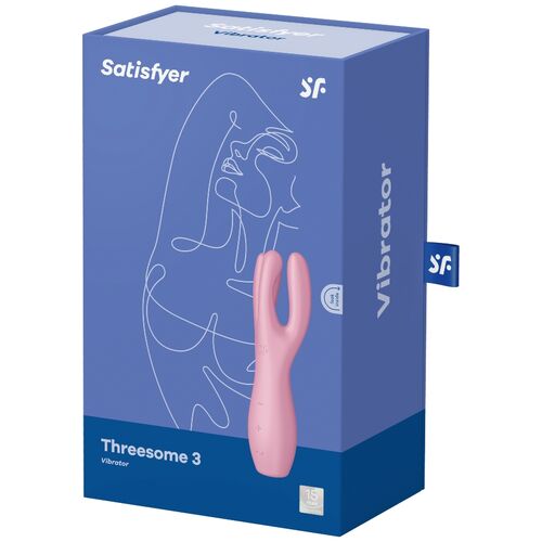 SATISFYER - STIMULATEUR VIBRANT THREESOME 3