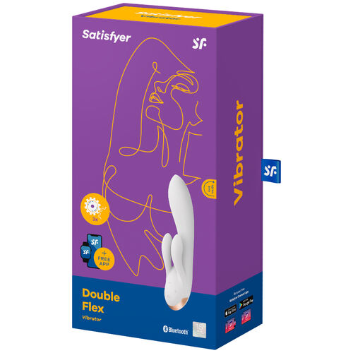 SATISFYER - VIBROMASSEUR DOUBLE FLEX