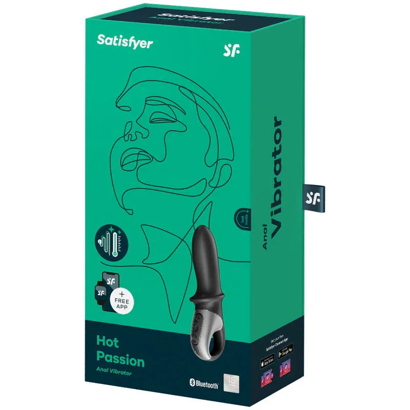 SATISFYER - VIBROMASSEUR ANAL HOT PASSION NOIR Incandessens SATISFYER - VIBROMASSEUR ANAL HOT PASSION NOIR Incandessens