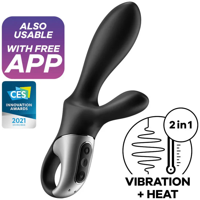SATISFYER - VIBROMASSEUR ANAL HEAT CLIMAX - Incandessens
