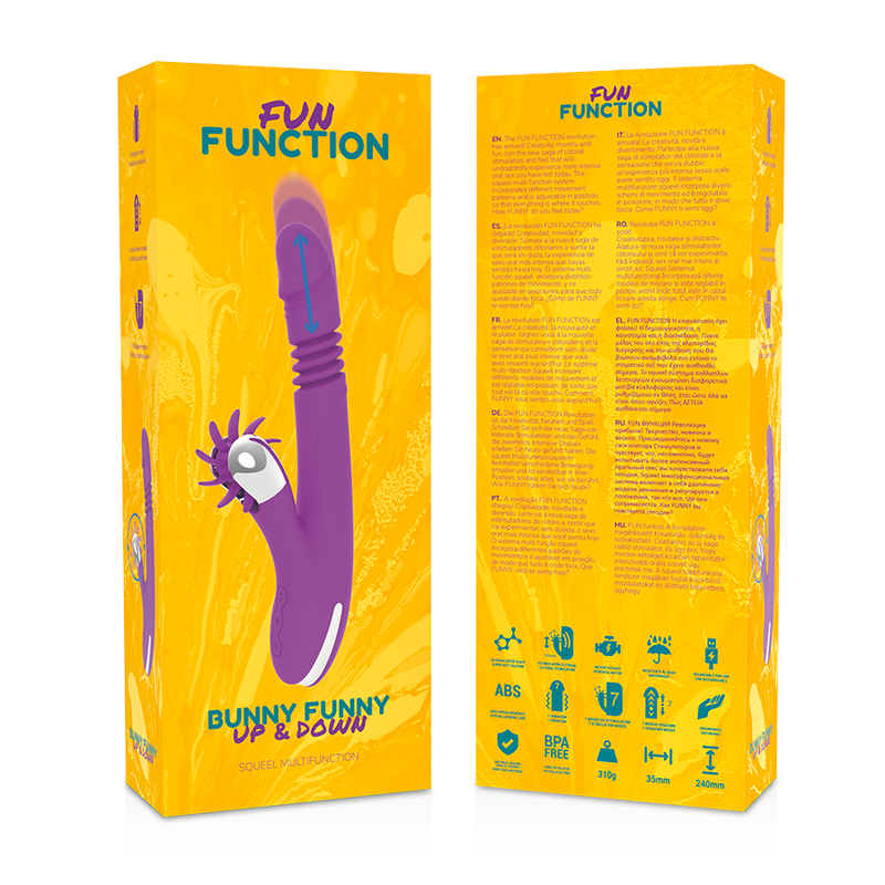 FUN FUNCTION - VIBROMASSEUR HAUT ET BAS 2.0