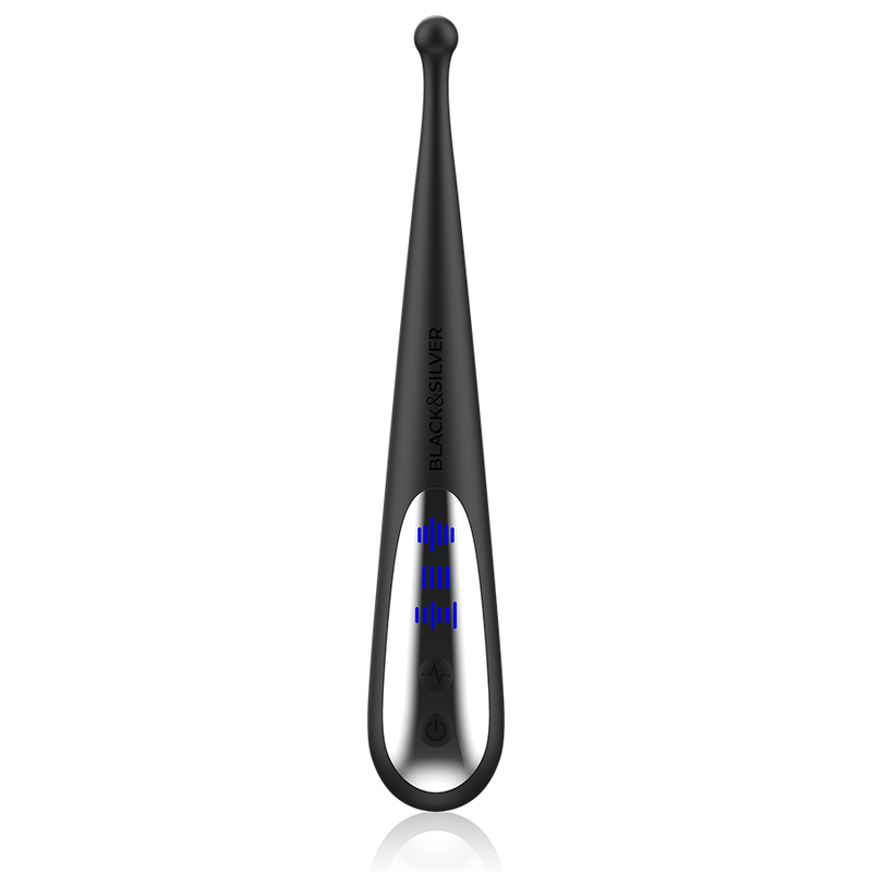 BLACK&SILVER - VIBRATEUR STIMULANT KENNETH