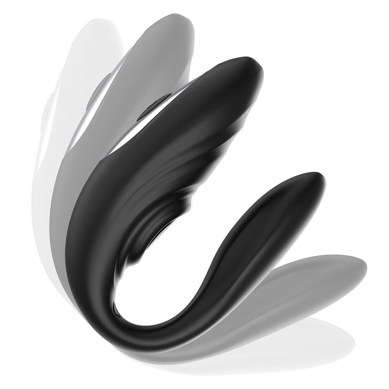 BRILLY GLAM - STIMULATEUR COUPLE TÉLÉCOMMANDE À IMPULSIONS ET VIBRANT