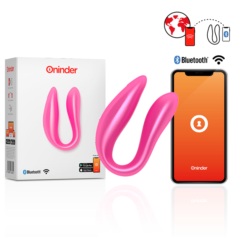 ONINDER - LISBOA G-SPOT STIMULATEUR COUPLE CONTROLE A DISTANCE