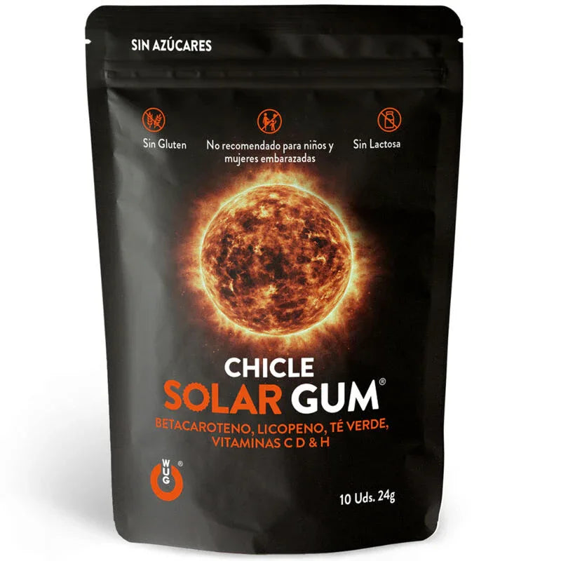 WUG GUM - SOLAR GUM SUN TANNING 10 UNITS - Incandessens