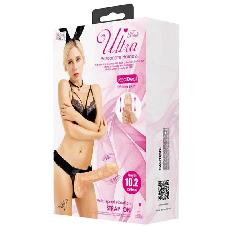 BAILE - HARNAIS DE ULTRA PASSIONNÉE 26 CM NATUREL - Incandessens