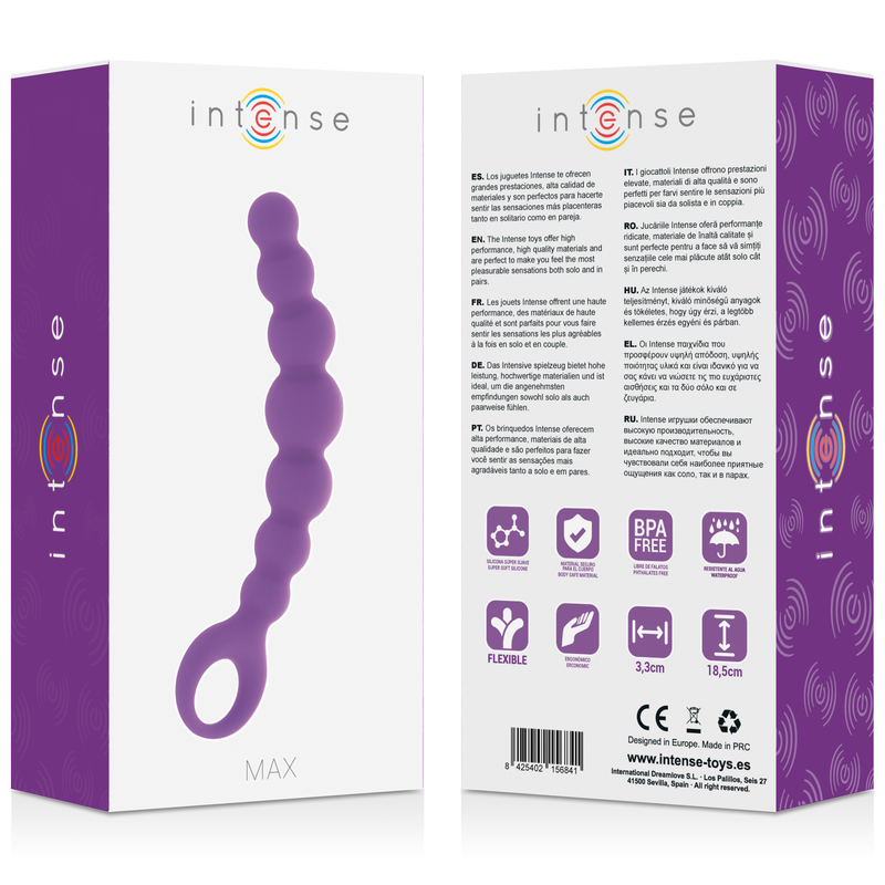 INTENSE - CHAPELET ANAL MAX LILAS