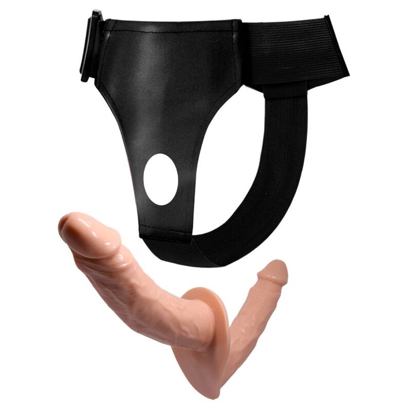 BAILE - GODE CEINTURE DOUBLE EXTRÉMITÉ AVEC HARNAIS