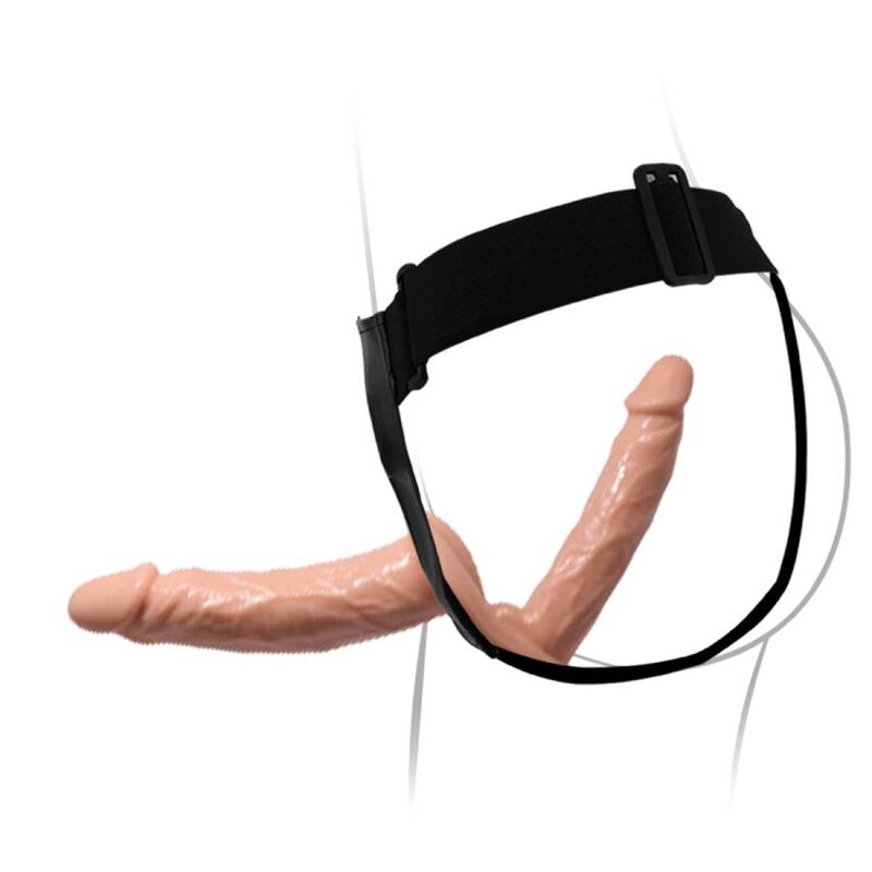 BAILE - GODE CEINTURE DOUBLE EXTRÉMITÉ AVEC HARNAIS