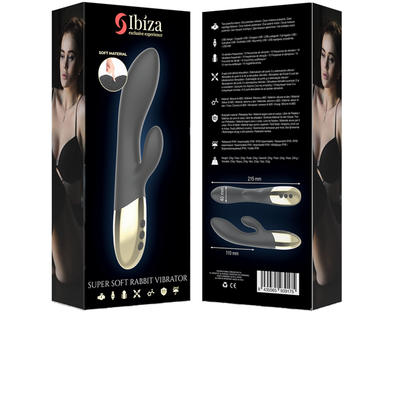 IBIZA - VIBROMASSEUR RABBIT SUPER DOUX