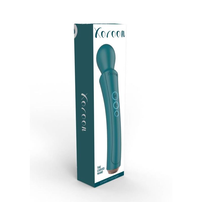 XOCOON - VIBROMASSEUR WAND COURBE VERTE