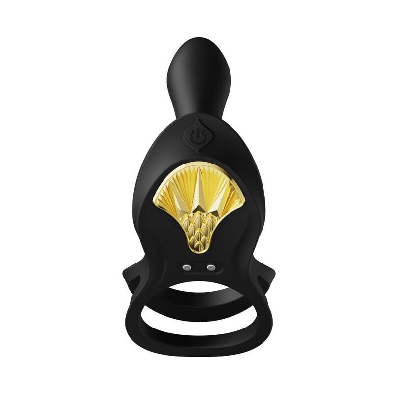 ZALO - ANNEAU VIBRANT COUPLES BAYEK NOIR