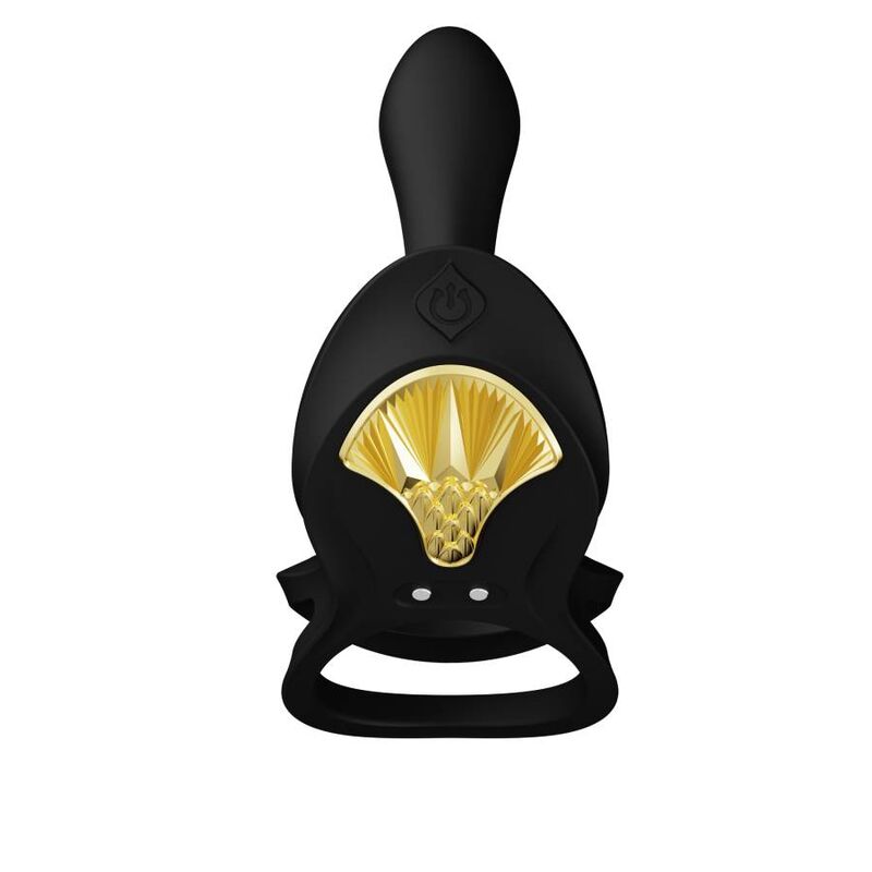 ZALO - ANNEAU VIBRANT COUPLES BAYEK NOIR