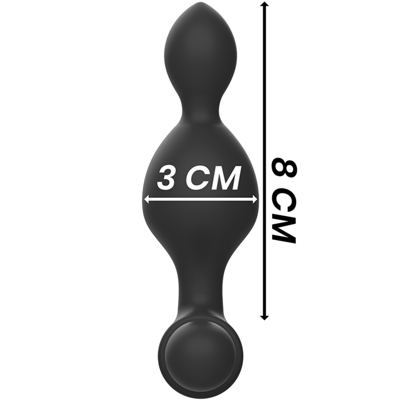BLACK&SILVER TUCKER – PLUG ANAL VIBRANT TÉLÉCOMMANDÉ PUISSANT ET DISCRET