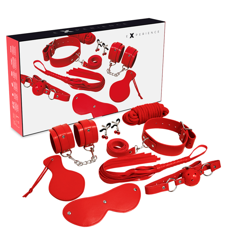 EXPERIENCE - KIT BDSM SÉRIE ROUGE