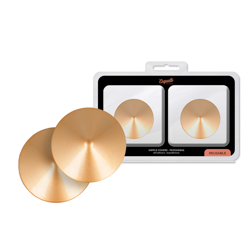 COQUETTE CHIC DESIRE - COUVRE-TETONS CERCLES DORÉS