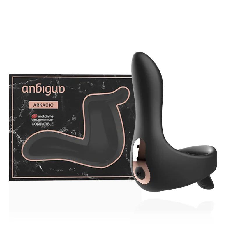 ANBIGUO - STIMULATEUR DE GLANDE ARKADIO ET DE PÉRINÉE COMPATIBLE AVEC LA TECHNOLOGIE SANS FIL WATCHME - Incandessens