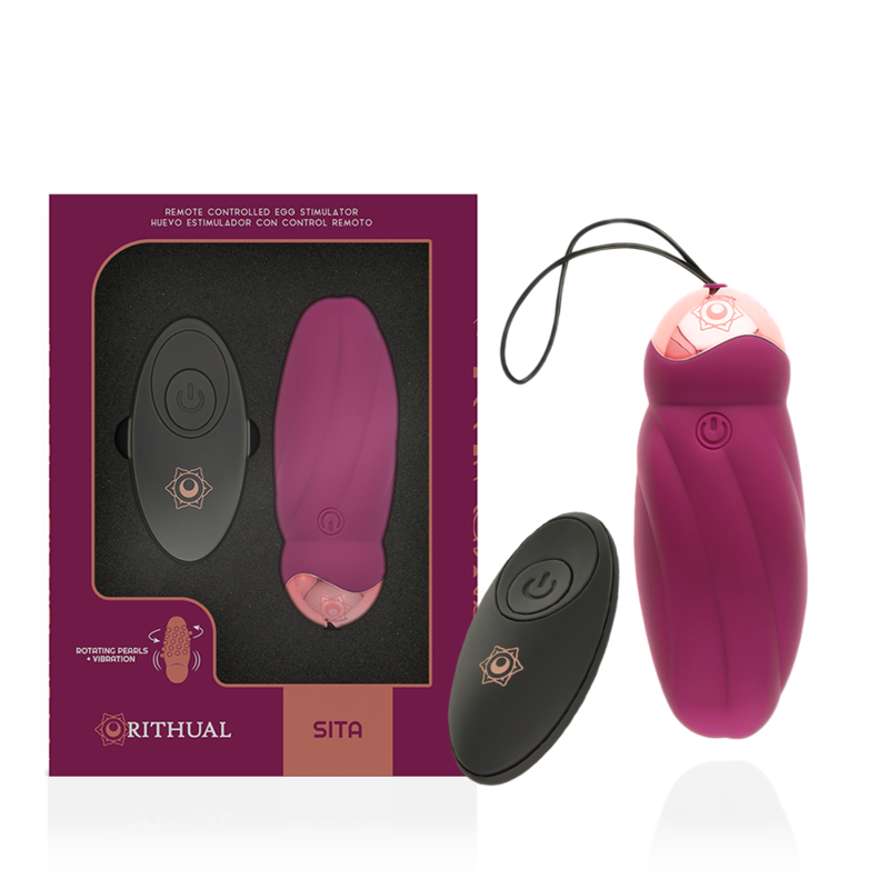 RITHUAL - SITA OEUF TÉLÉCOMMANDE ROTATION + VIBRATION