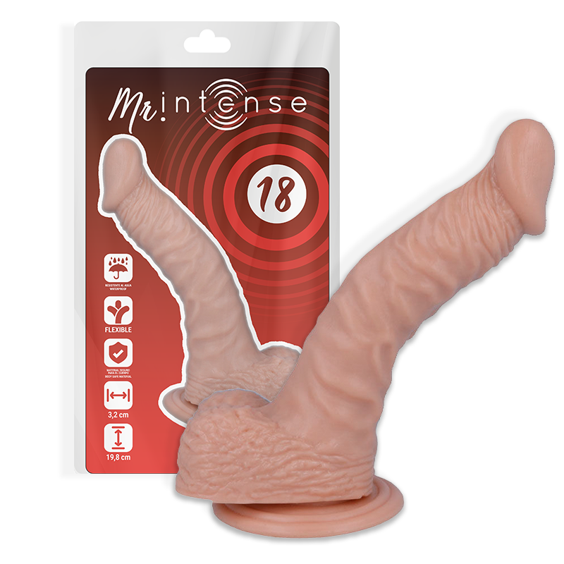 MR INTENSE - 18 GODE RÉALISTE 19.8 CM -O- 3.2 CM