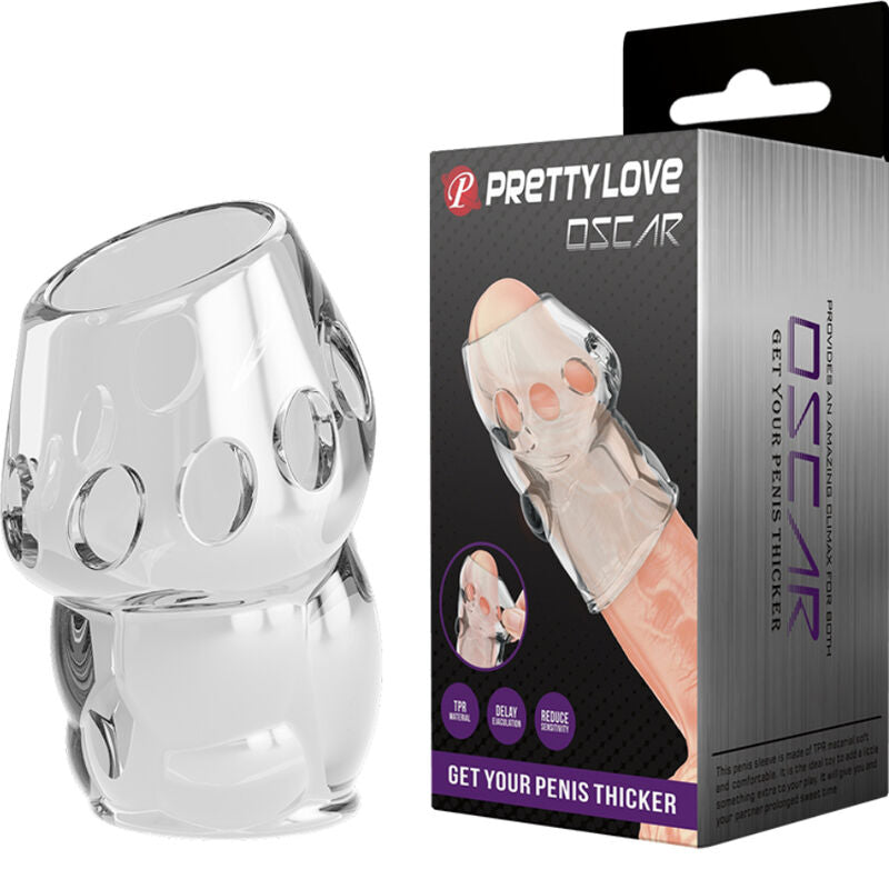 PRETTY LOVE - EPAISSISSEUR DE GLAND TRANSPARENT OSCAR