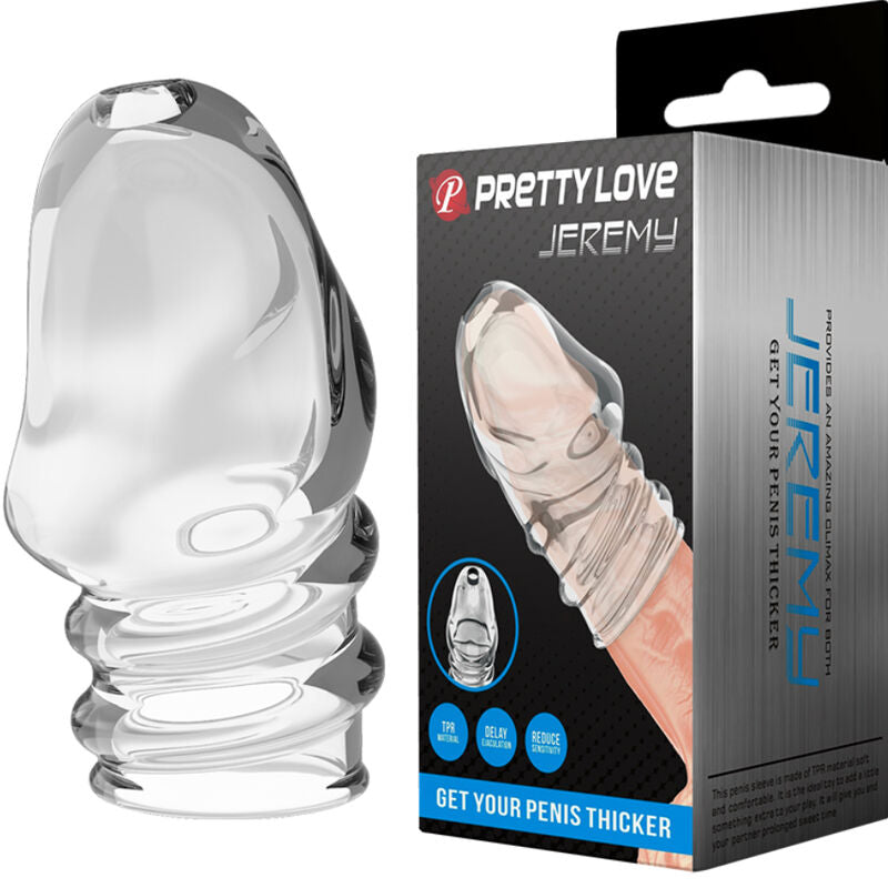 PRETTY LOVE - EPAISSISSEUR DE GLAND TRANSPARENT JEREMY